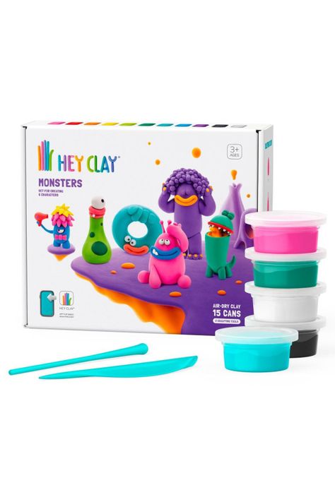 Monstruos: 15 Potes Hey Clay-1