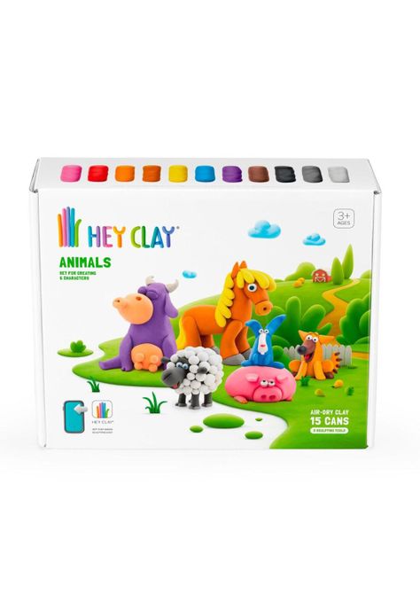 Animales: 15 Potes Hey Clay-1