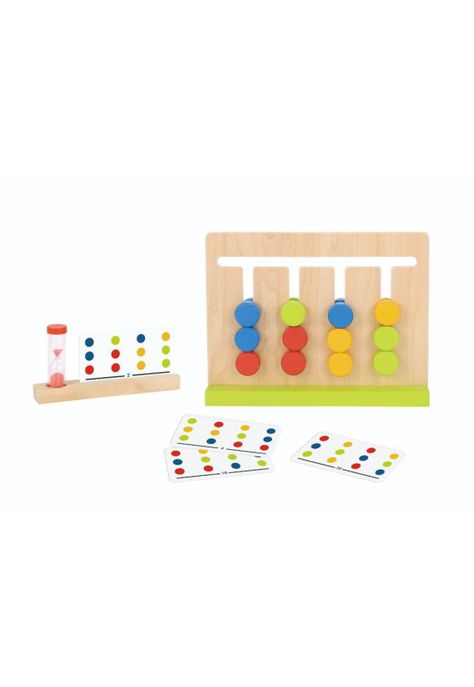 Juego de Lógica Madera Tooky Toy-0
