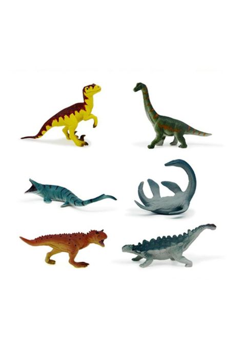 Set Figuras de Animales Prehistóricos 6 Piezas Set B Recur-1