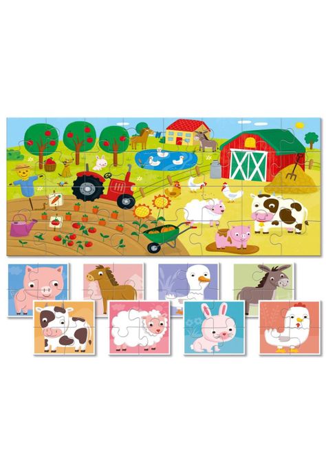 Puzzle de Colección Bebé La Granja Ludattica-1