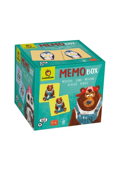 Memo Box Oficios 40 Piezas Ludattica-0