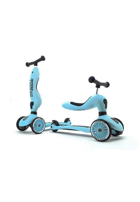Scooter 2 En 1 Highwaykick 1 Blueberry Scoot and Ride-2