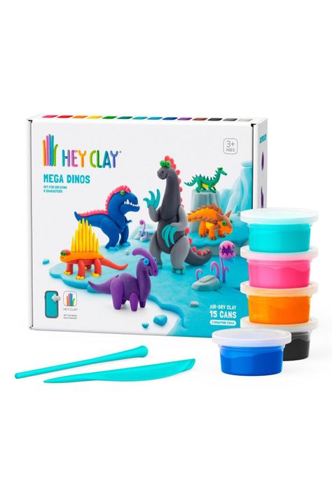 Mega Dinos: 15 Potes Hey Clay-1