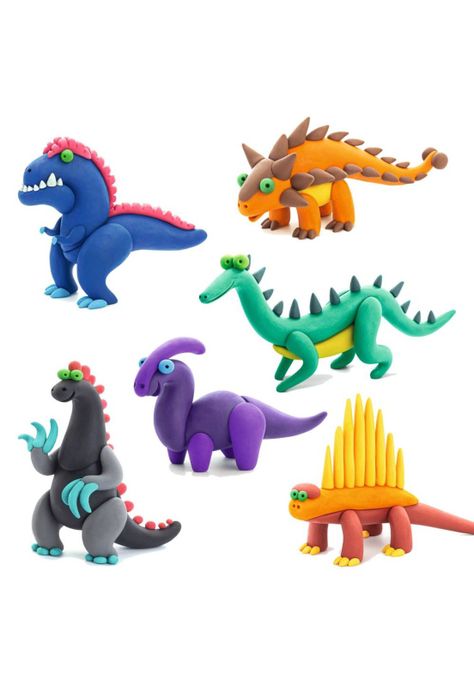 Mega Dinos: 15 Potes Hey Clay-3