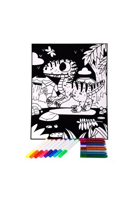 Set de Pintar Dinosaurio Tooky Toy-0