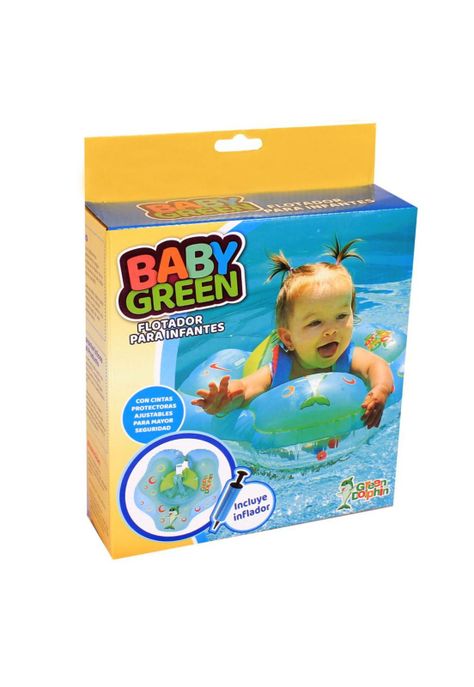 Flotador Infantil Baby Green Green Dolphin-3