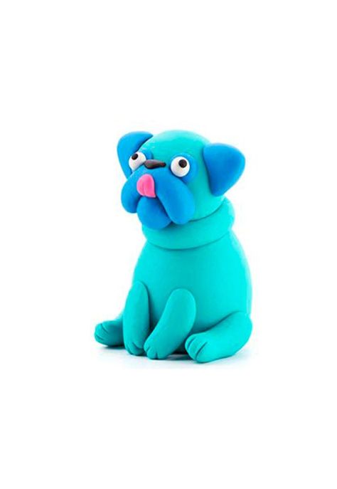 Perros: Pug 3 Potes Hey Clay-3