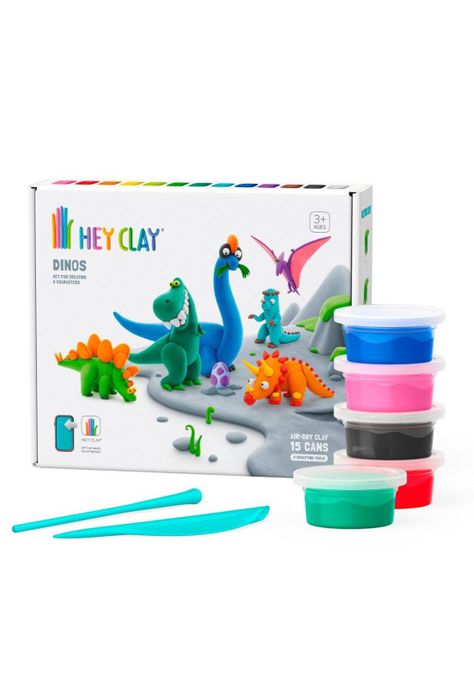 Dinosaurios: 15 Potes - Hey Clay-1