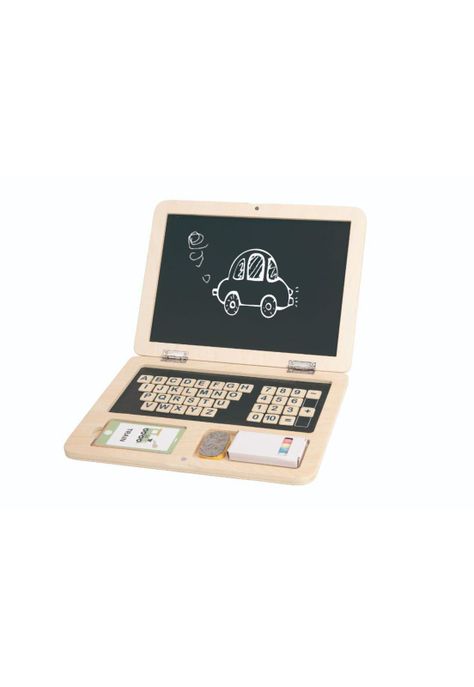Computador de Actividades Madera Tooky Toy-0