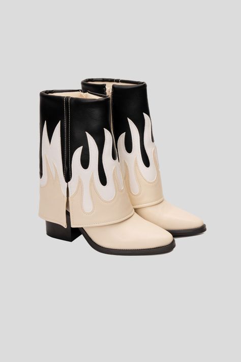Bota Mujer Beige Loira Zameta-1