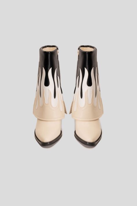 Bota Mujer Beige Loira Zameta-2