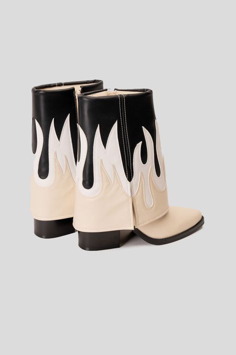 Bota Mujer Beige Loira Zameta-3