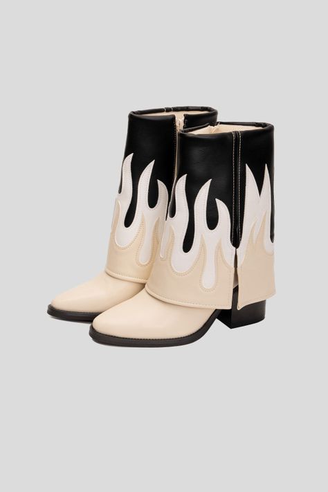 Bota Mujer Beige Loira Zameta-4