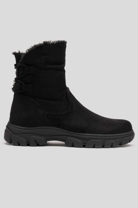 Bota Mujer Negro Aventura Thunder Blue-0