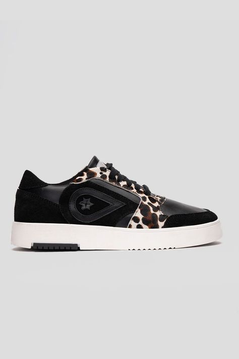 Zapatilla Stella Negra Print Landazuri-0
