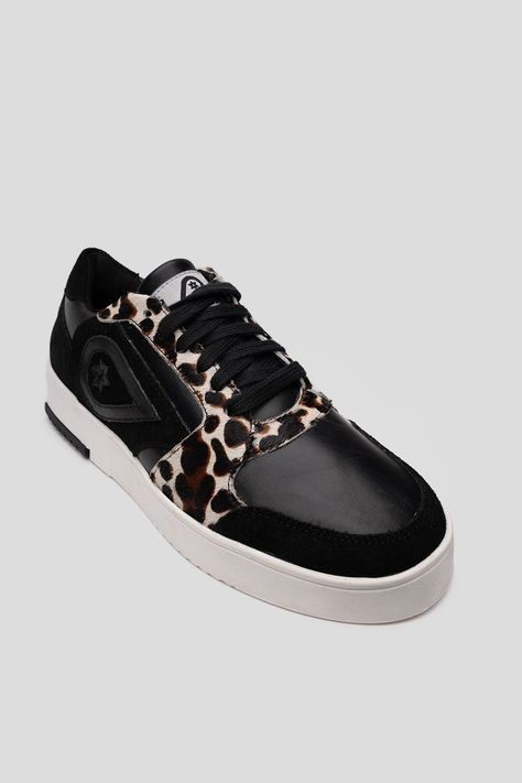 Zapatilla Stella Negra Print Landazuri-2