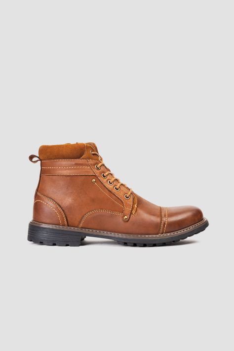 Botín Hombre Camel Íker Thunder Blue-0