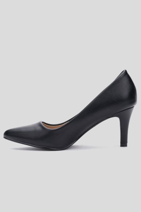 Zapato Mujer Negro Estela Chancleta-1