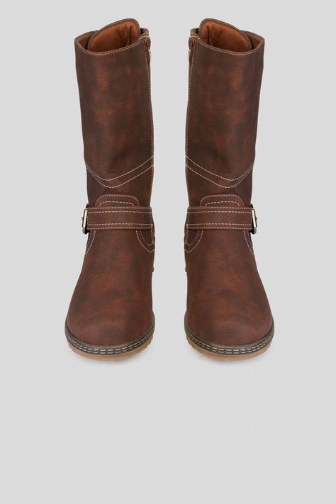 Bota Mujer Café Damara Thunder Blue-3