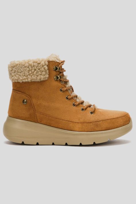 Botín Casual Mujer Blau Camel Chinitown-0