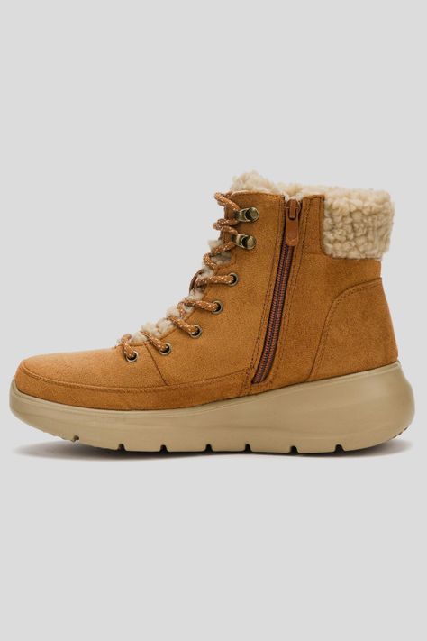 Botín Casual Mujer Blau Camel Chinitown-2