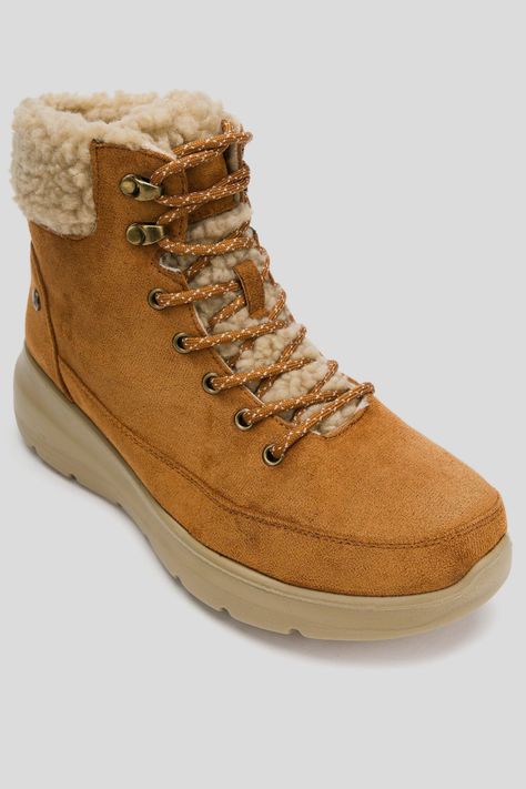 Botín Casual Mujer Blau Camel Chinitown-3
