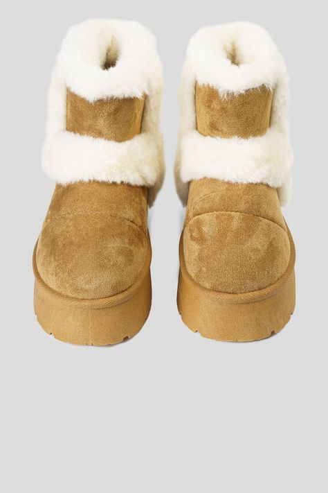 Botín Mujer Camel Dara Thunder Blue-3