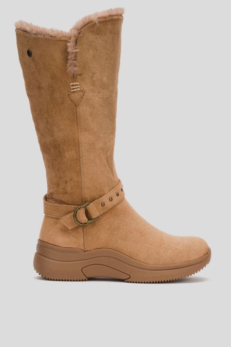 Bota Mujer Caqui Manille Boteli-0