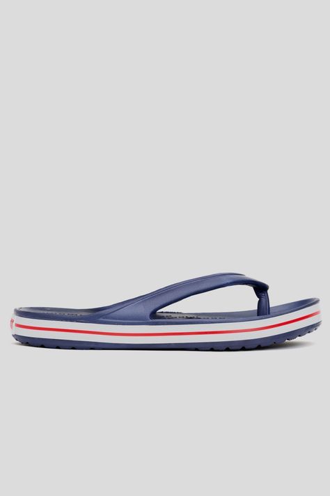 Sandalia Hombre Azul Aron Chancleta-0