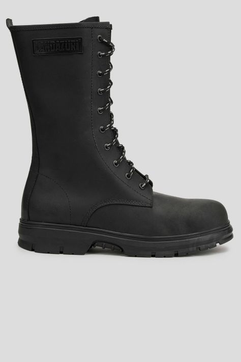 Bota Larga Cuero Pugna Negra Landazuri-0