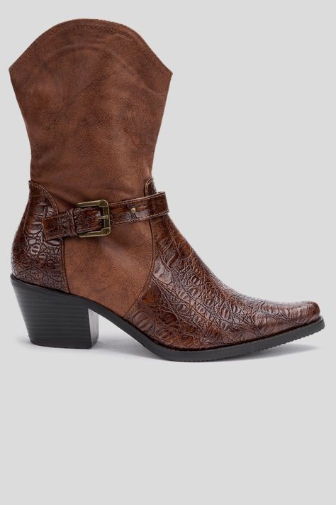 Bota Mujer Café Mazza Thunder Blue-0