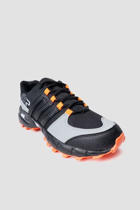 Zapatilla Hombre Negro Naranjo Koeman Apóstol-2