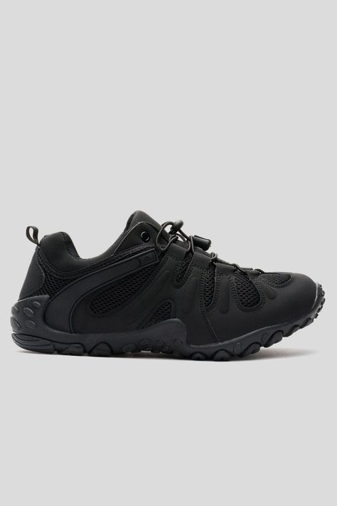Zapatilla Hombre Negro Mezen Chancleta-0
