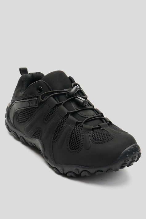 Zapatilla Hombre Negro Mezen Chancleta-2