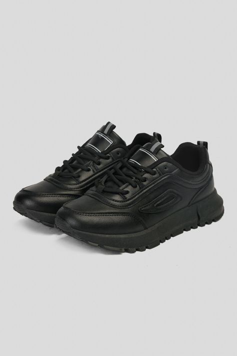 Zapatilla Mujer Negro Chione Boteli-1