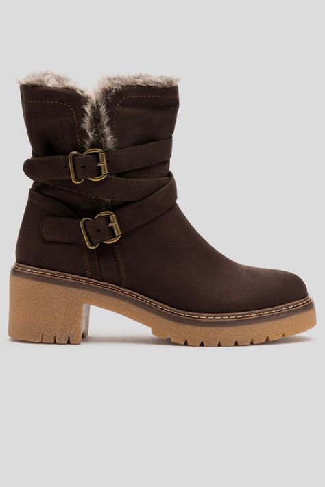 Bota Mujer Café Oscuro Ainoa Thunder Blue-0