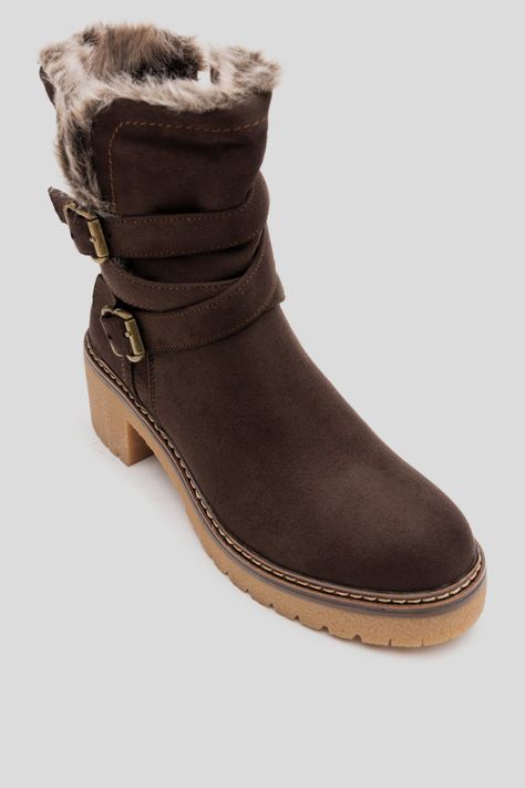 Bota Mujer Café Oscuro Ainoa Thunder Blue-2