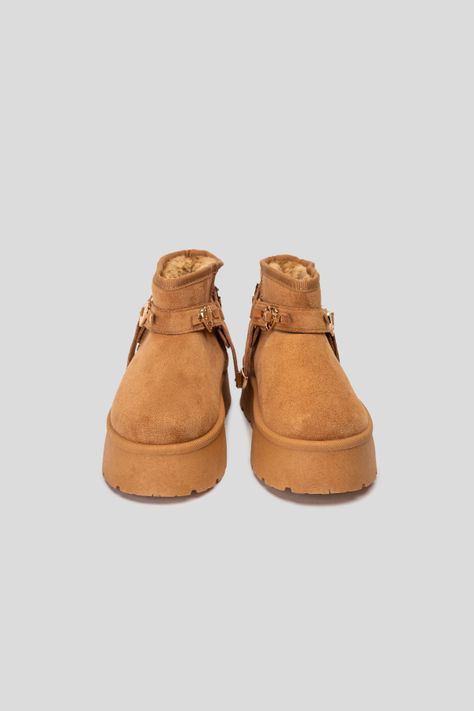 Botín Mujer Camel Cefira Chinitown-1