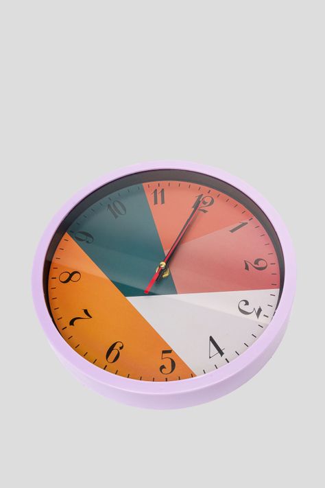 Reloj Moderno Lila con Negro Chinitown-0