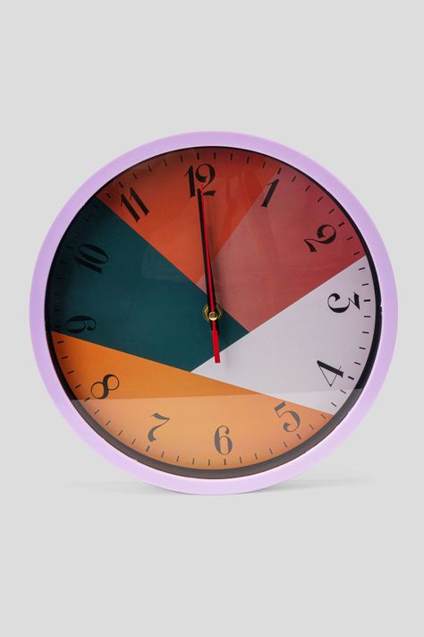 Reloj Moderno Lila con Negro Chinitown-1