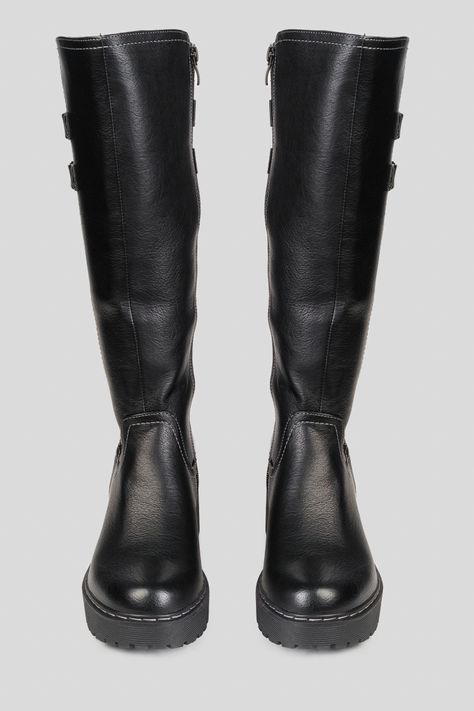 Bota Mujer Negro Edesia Thunder Blue-3