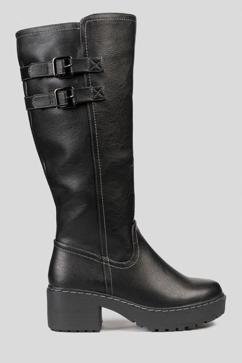 Bota Mujer Negro Edesia Thunder Blue-0