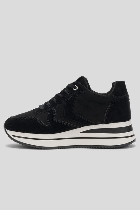 Zapatilla Mujer Negro Marie Boteli-1