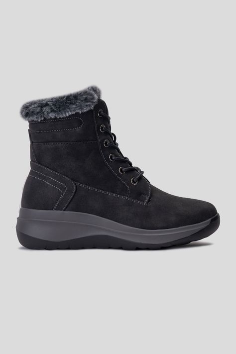 Botín Casual Mujer Gris Biwen Chinitown-0