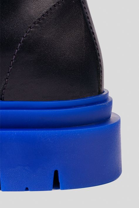 Bototo Cuero Astar Negro Suela Azul Landazuri-3