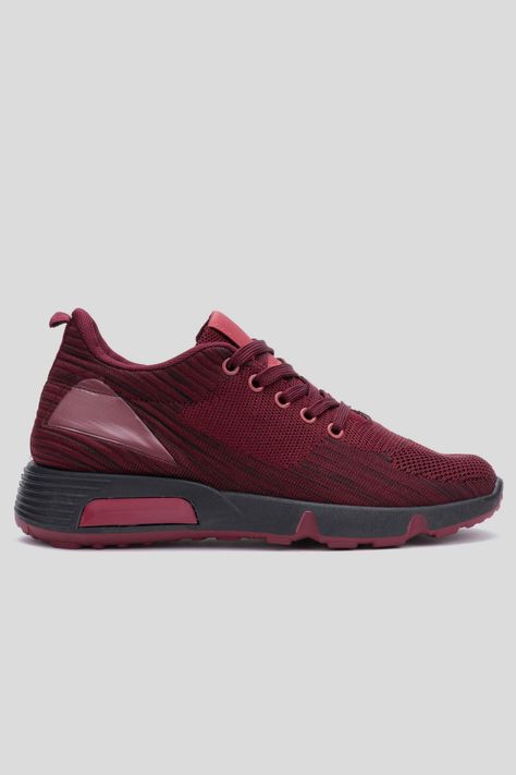 Zapatilla Deportiva Mujer Miriel Rojo Oscuro Chinitown-0