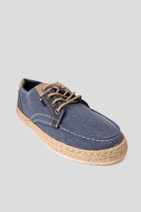 Zapatilla Hombre Azul Derek Thunder Blue-2