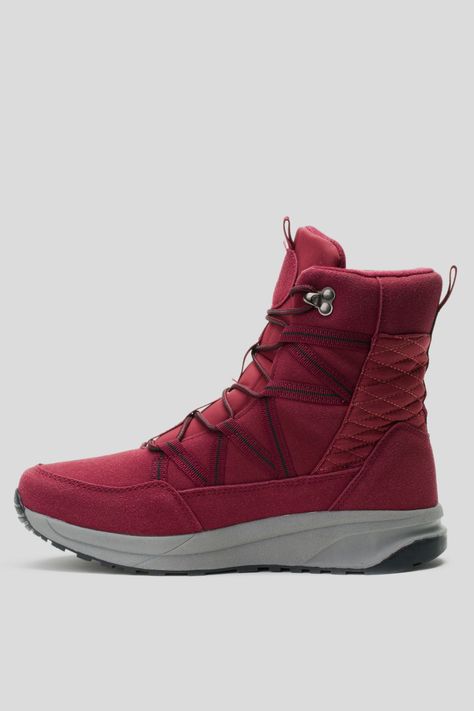 Bota Outdoor Mujer Burdeo Saskia Chinitown-1