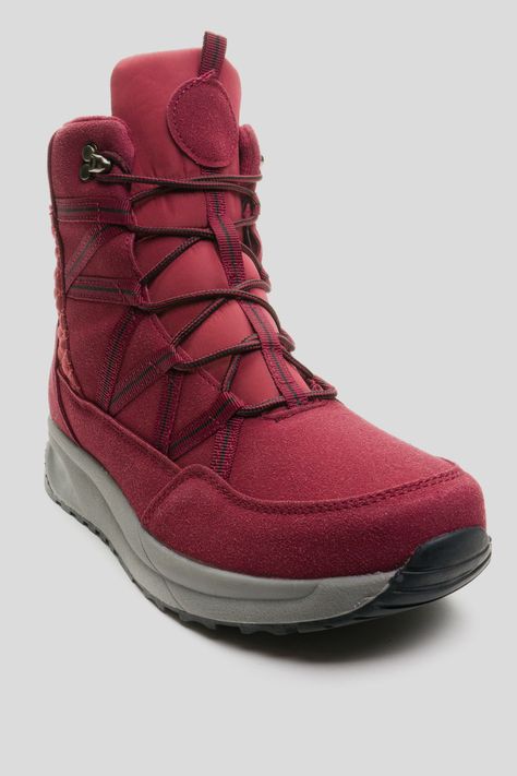 Bota Outdoor Mujer Burdeo Saskia Chinitown-2